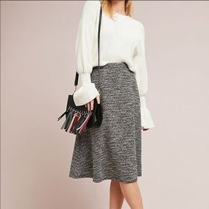 NWT Anthropologie Isla Maude Marce Textured Skirt